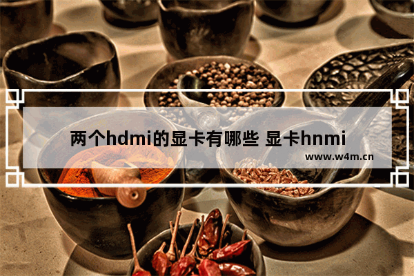 两个hdmi的显卡有哪些 显卡hnmi