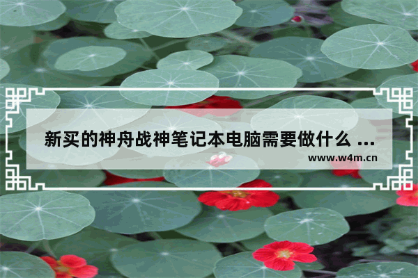 新买的神舟战神笔记本电脑需要做什么 神舟优雅笔记本电脑可以升级么