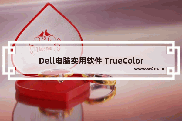 Dell电脑实用软件 TrueColor是什么东西是戴尔笔记本