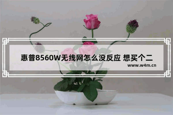 惠普8560W无线网怎么没反应 想买个二手笔记本 HP8540W或HP8560P。CPUi5的。用过的朋友说一下那个好一点。预算没