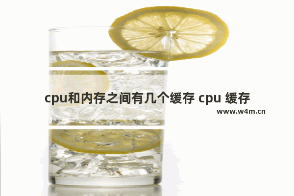 cpu和内存之间有几个缓存 cpu 缓存 内存