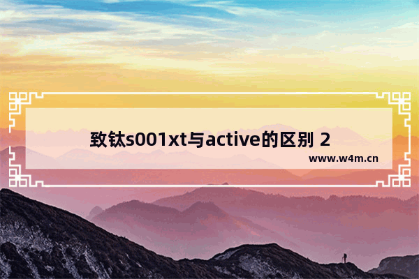 致钛s001xt与active的区别 2021十大固态硬盘排名