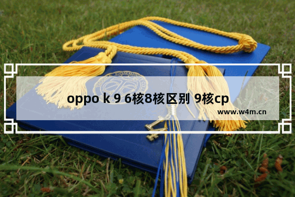 oppo k 9 6核8核区别 9核cpu