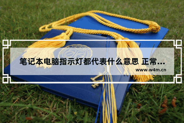 笔记本电脑指示灯都代表什么意思 正常使用的时候是亮那几个灯 谢谢 笔记本电脑有几个灯