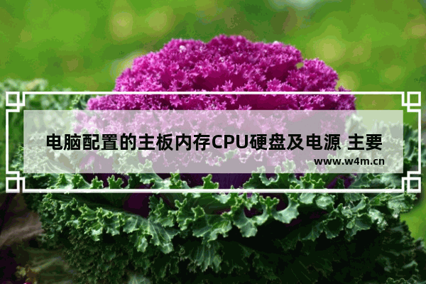 电脑配置的主板内存CPU硬盘及电源 主要看哪些参数 怎样看 联想n1996主板详细参数