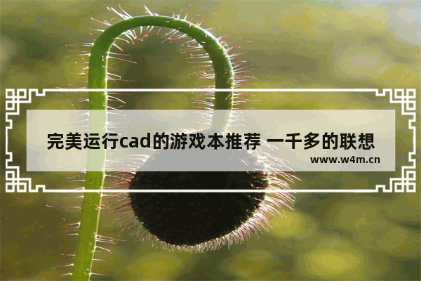 完美运行cad的游戏本推荐 一千多的联想笔记本电脑好用吗