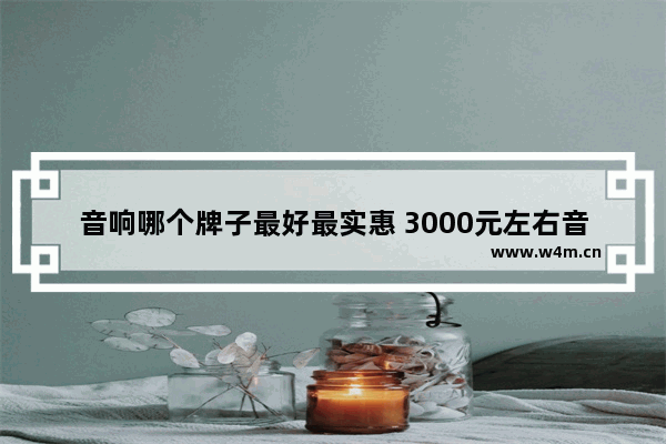 音响哪个牌子最好最实惠 3000元左右音箱那个牌子好