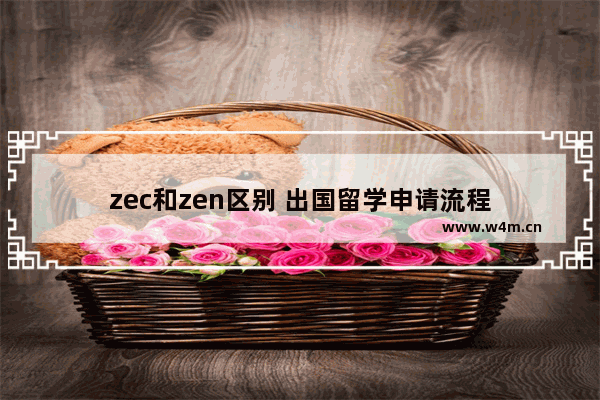 zec和zen区别 出国留学申请流程