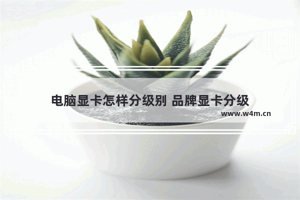 电脑显卡怎样分级别 品牌显卡分级