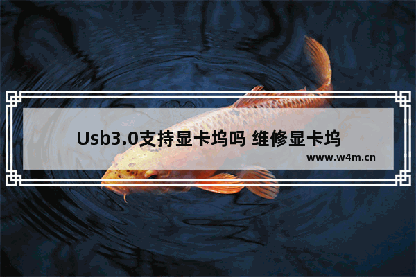 Usb3.0支持显卡坞吗 维修显卡坞