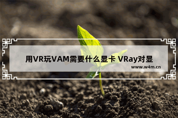 用VR玩VAM需要什么显卡 VRay对显卡要求高吗