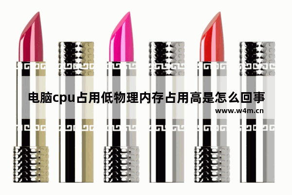 电脑cpu占用低物理内存占用高是怎么回事 看视频的时候cpu使用率总是100%怎么办