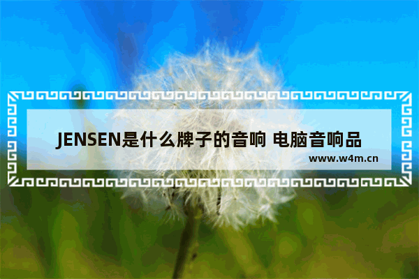 JENSEN是什么牌子的音响 电脑音响品牌北美