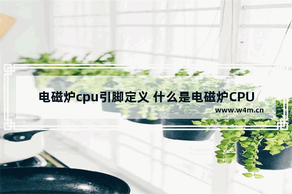 电磁炉cpu引脚定义 什么是电磁炉CPU