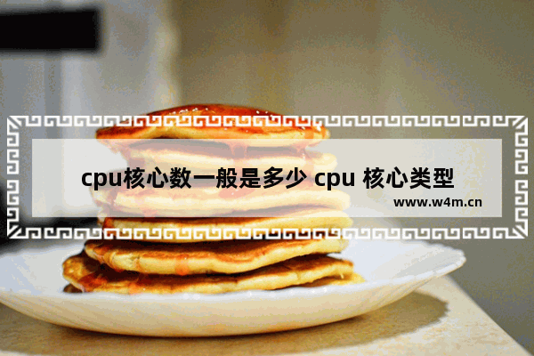 cpu核心数一般是多少 cpu 核心类型