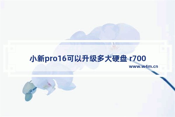 小新pro16可以升级多大硬盘 r7000p可以装几个固态