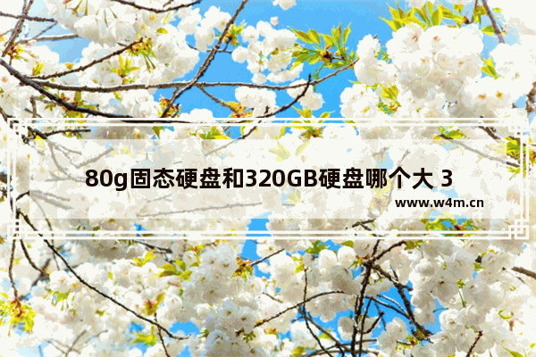 80g固态硬盘和320GB硬盘哪个大 320g固态硬盘怎么分区