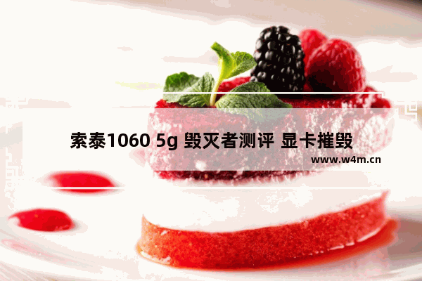 索泰1060 5g 毁灭者测评 显卡摧毁者