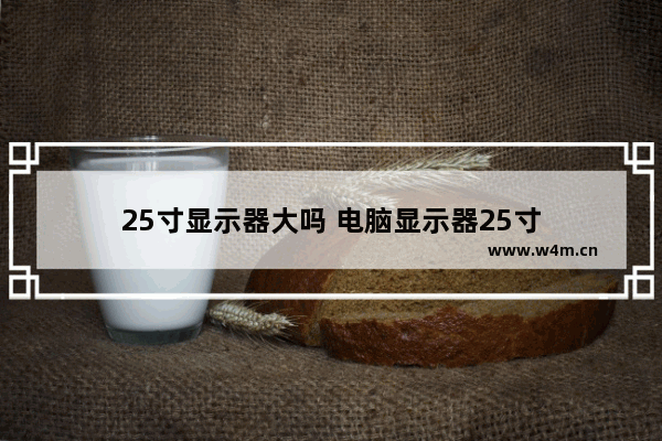 25寸显示器大吗 电脑显示器25寸