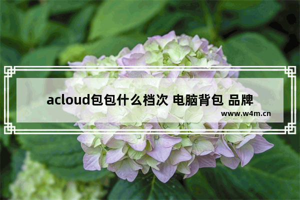 acloud包包什么档次 电脑背包 品牌推荐