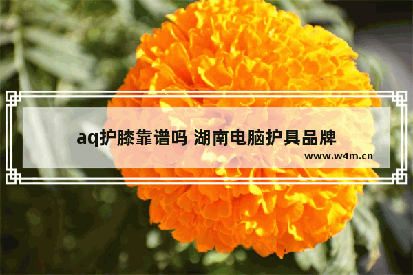 aq护膝靠谱吗 湖南电脑护具品牌