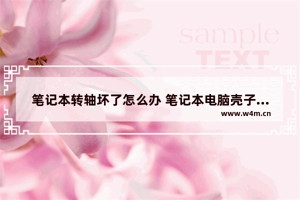 笔记本转轴坏了怎么办 笔记本电脑壳子坏了