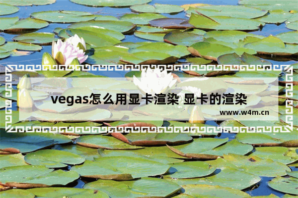 vegas怎么用显卡渲染 显卡的渲染