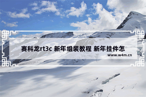 赛科龙rt3c 新年组装教程 新年挂件怎么组装