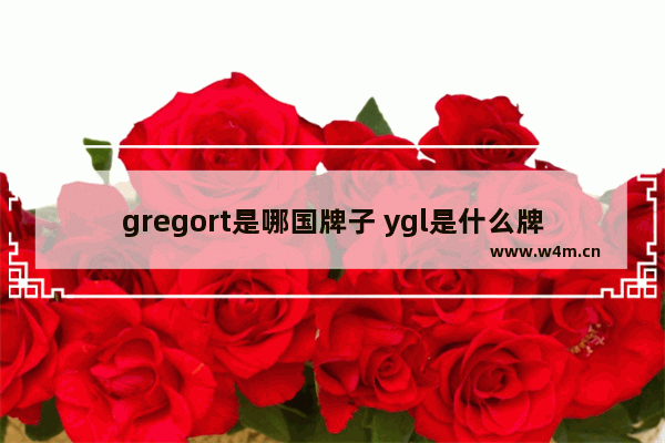 gregort是哪国牌子 ygl是什么牌子的包