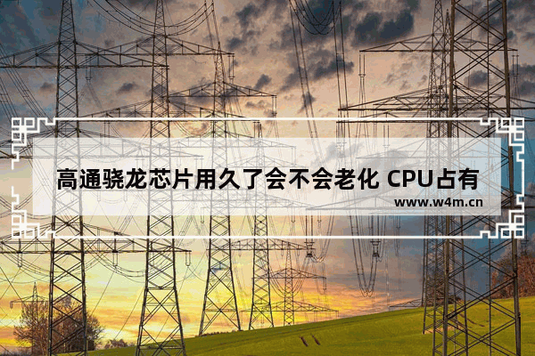 高通骁龙芯片用久了会不会老化 CPU占有率一直在80%以上 电脑时常出现假死 请问有何方法