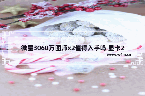 微星3060万图师x2值得入手吗 显卡2x