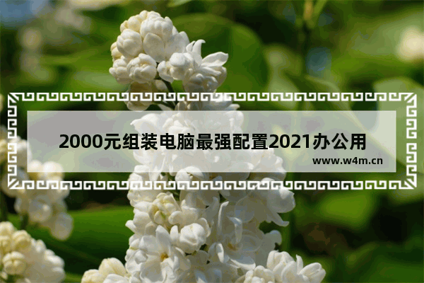 2000元组装电脑最强配置2021办公用 基本办公组装电脑