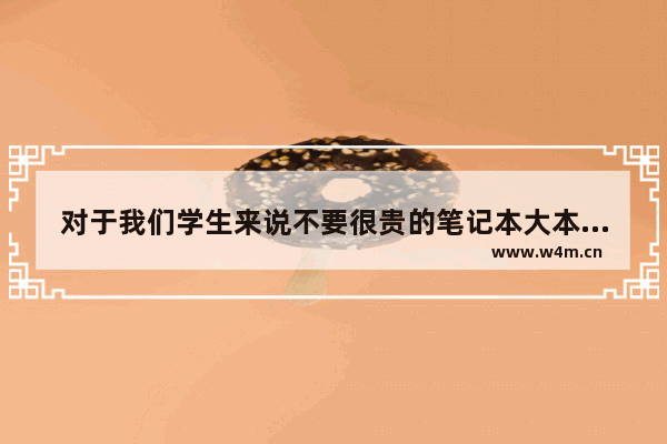 对于我们学生来说不要很贵的笔记本大本和小本有什么区别呢 自制可爱笔记本