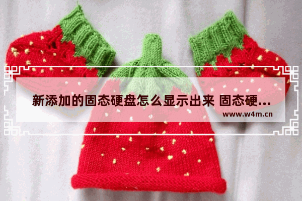 新添加的固态硬盘怎么显示出来 固态硬盘文件怎么读取