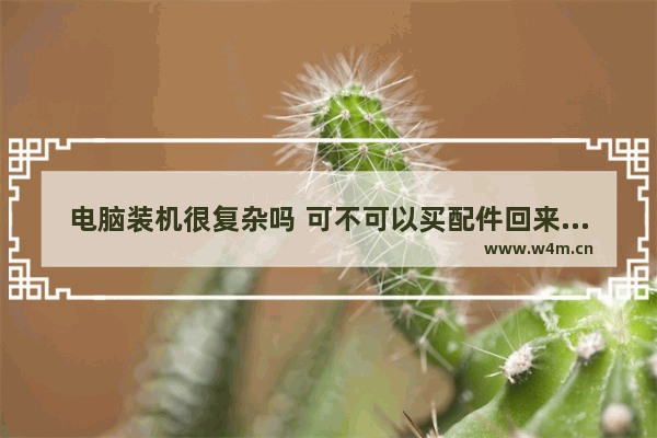 电脑装机很复杂吗 可不可以买配件回来自己装 在京东买电脑主机的配件来组装电脑 是否划算点