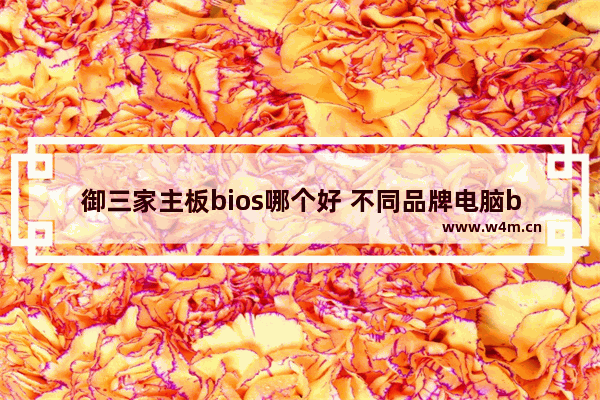 御三家主板bios哪个好 不同品牌电脑bios