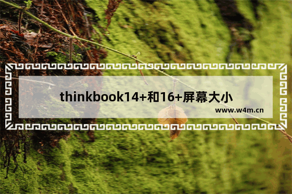 thinkbook14+和16+屏幕大小对比 lol比赛显示器尺寸