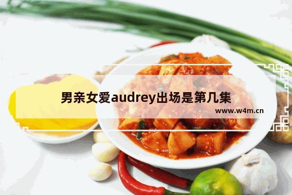 男亲女爱audrey出场是第几集