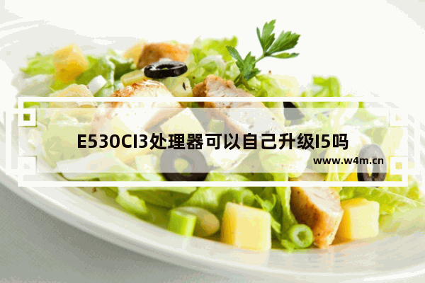 E530CI3处理器可以自己升级I5吗