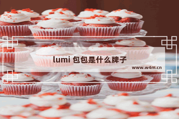 lumi 包包是什么牌子