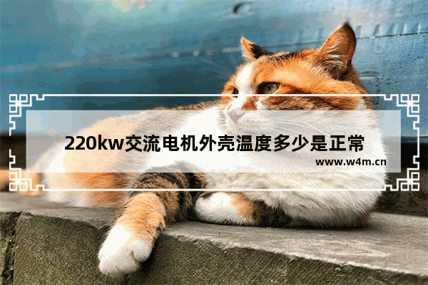 220kw交流电机外壳温度多少是正常