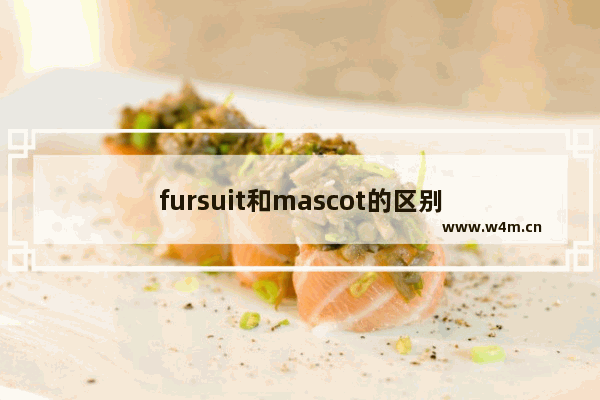 fursuit和mascot的区别