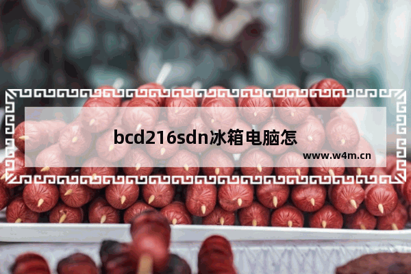 bcd216sdn冰箱电脑怎