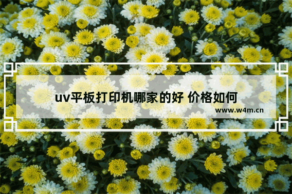 uv平板打印机哪家的好 价格如何