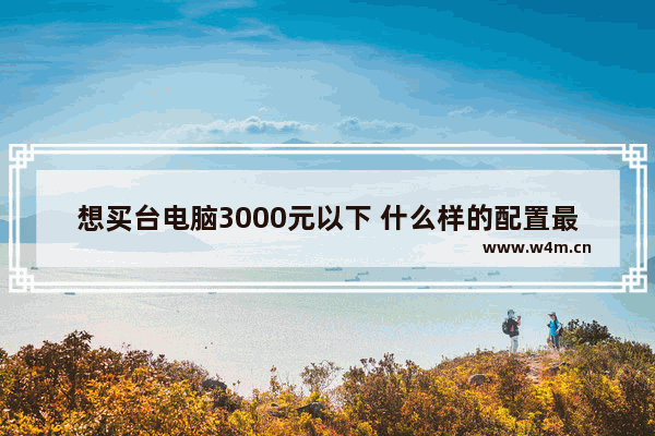 想买台电脑3000元以下 什么样的配置最好用 性价比最高