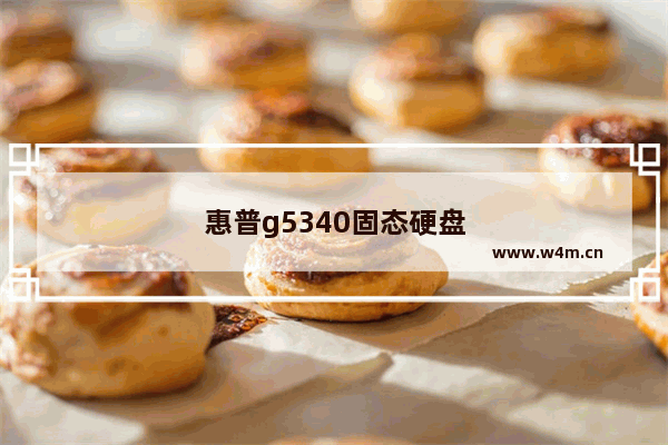 惠普g5340固态硬盘