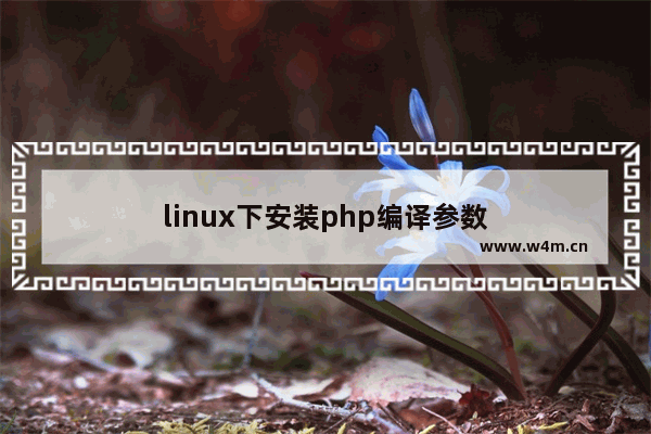 linux下安装php编译参数