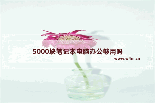 5000块笔记本电脑办公够用吗