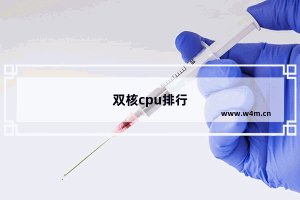 双核cpu排行