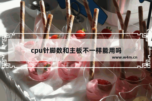 cpu针脚数和主板不一样能用吗